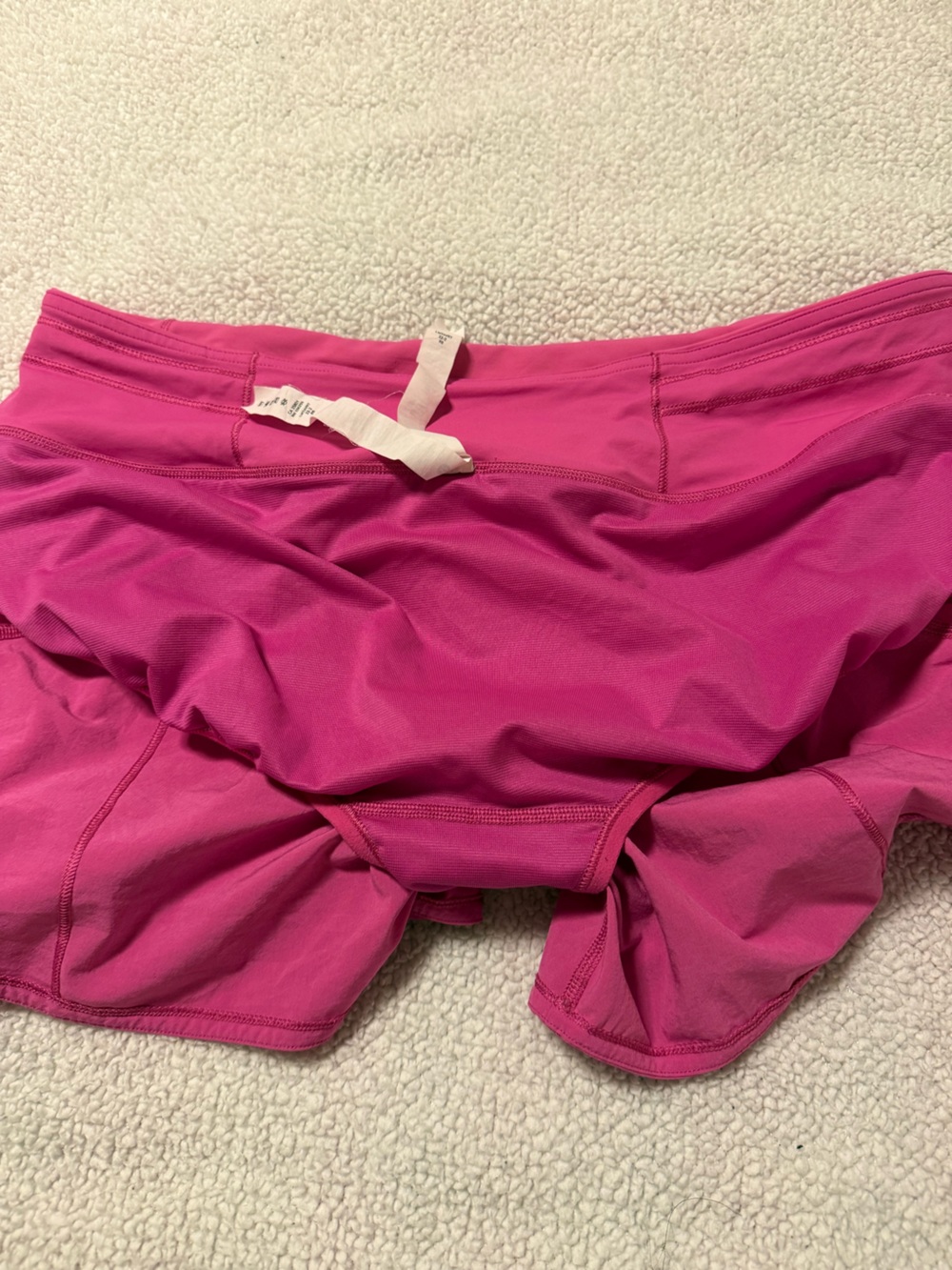 Lululemon Speed Up Athletic Shorts Long *4" Hot Pink Highlight Sonic Sporty - Picture 13 of 15